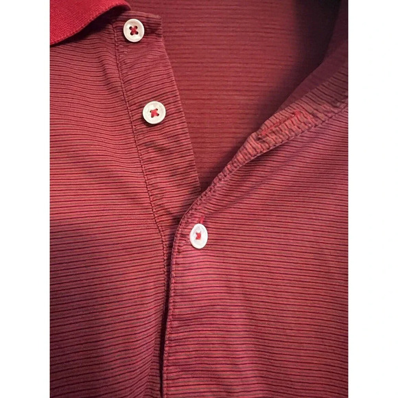 Fairway&Green Men's Tour Issue Polo Golf Shirt Size Medium Short Sleeve - Picture 5 of 7